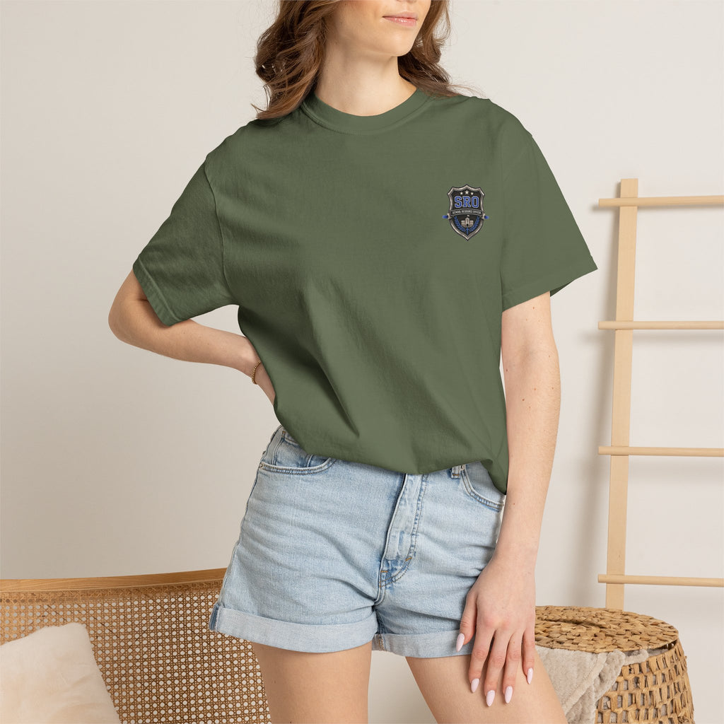 School Resource Officer Tribute T-Shirt — "Then I Heard His Voice Saying: Whom Shall I Send?"