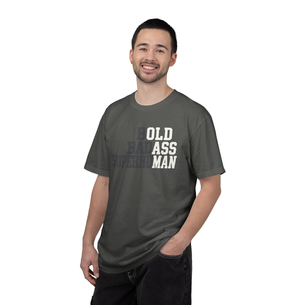 Old Badass Superhuman T-Shirt — Funny Retro Gift for Men, Dad & Birthday