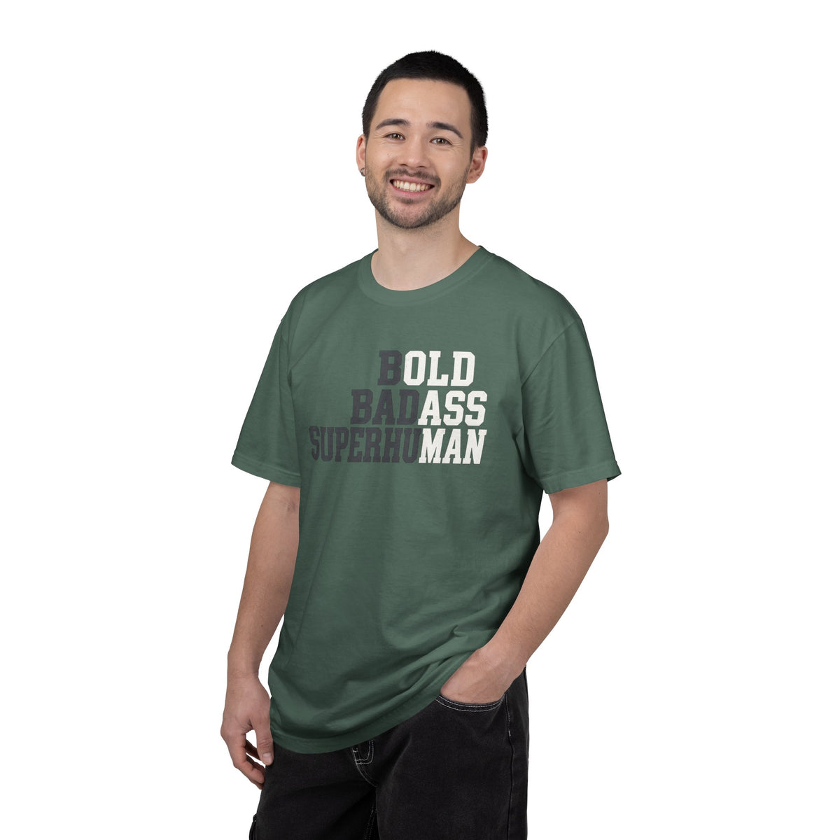 Old Badass Superhuman T-Shirt — Funny Retro Gift for Men, Dad & Birthday