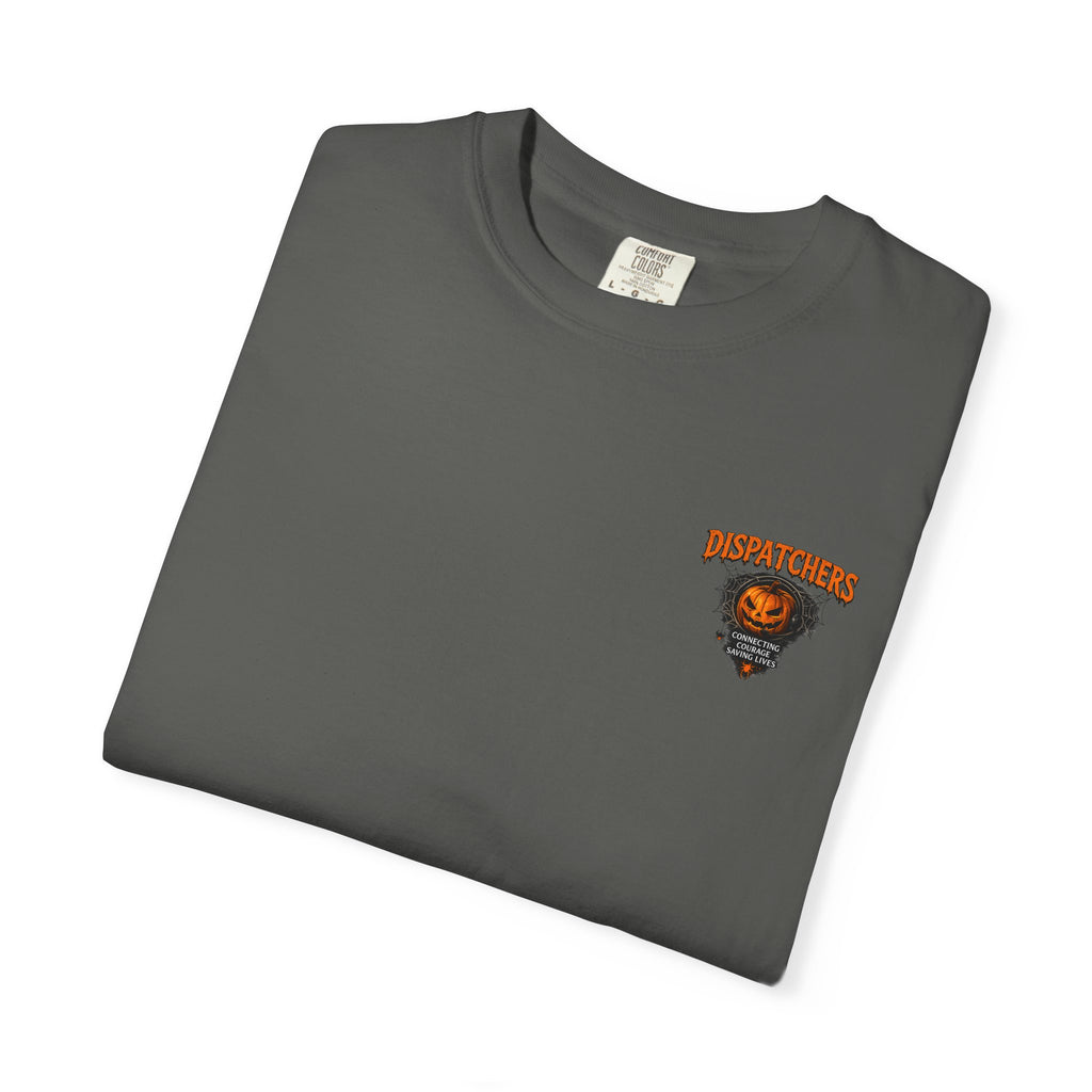 Dispatchers Halloween T-Shirt — "Answering the Call" Emergency Dispatcher Tee