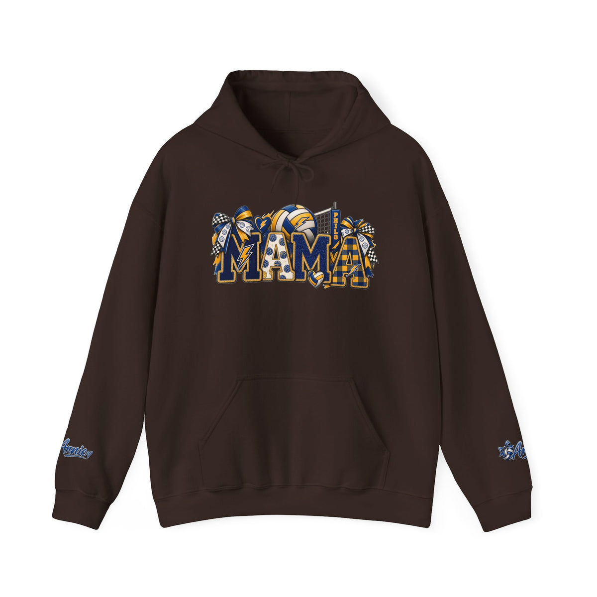 Mama Graphic Hoodie — Mama Pullover VOLLEYBALL