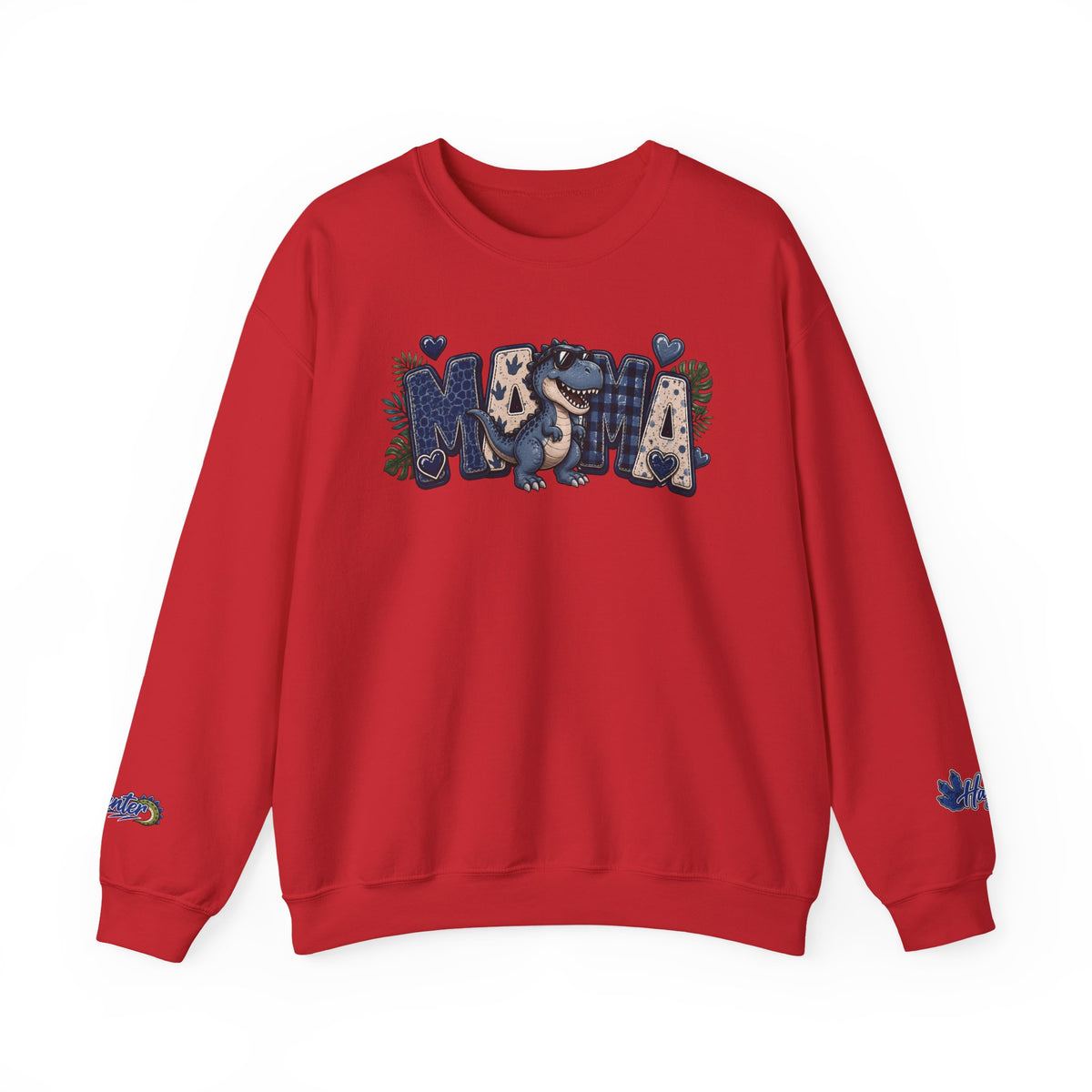 MAMA Crewneck Sweatshirt (personalized) Boy DINO HH