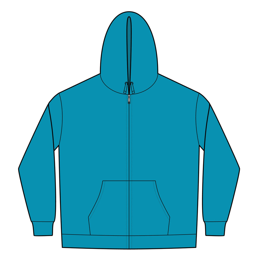 Softball Mom Womens FullZip Hoodie