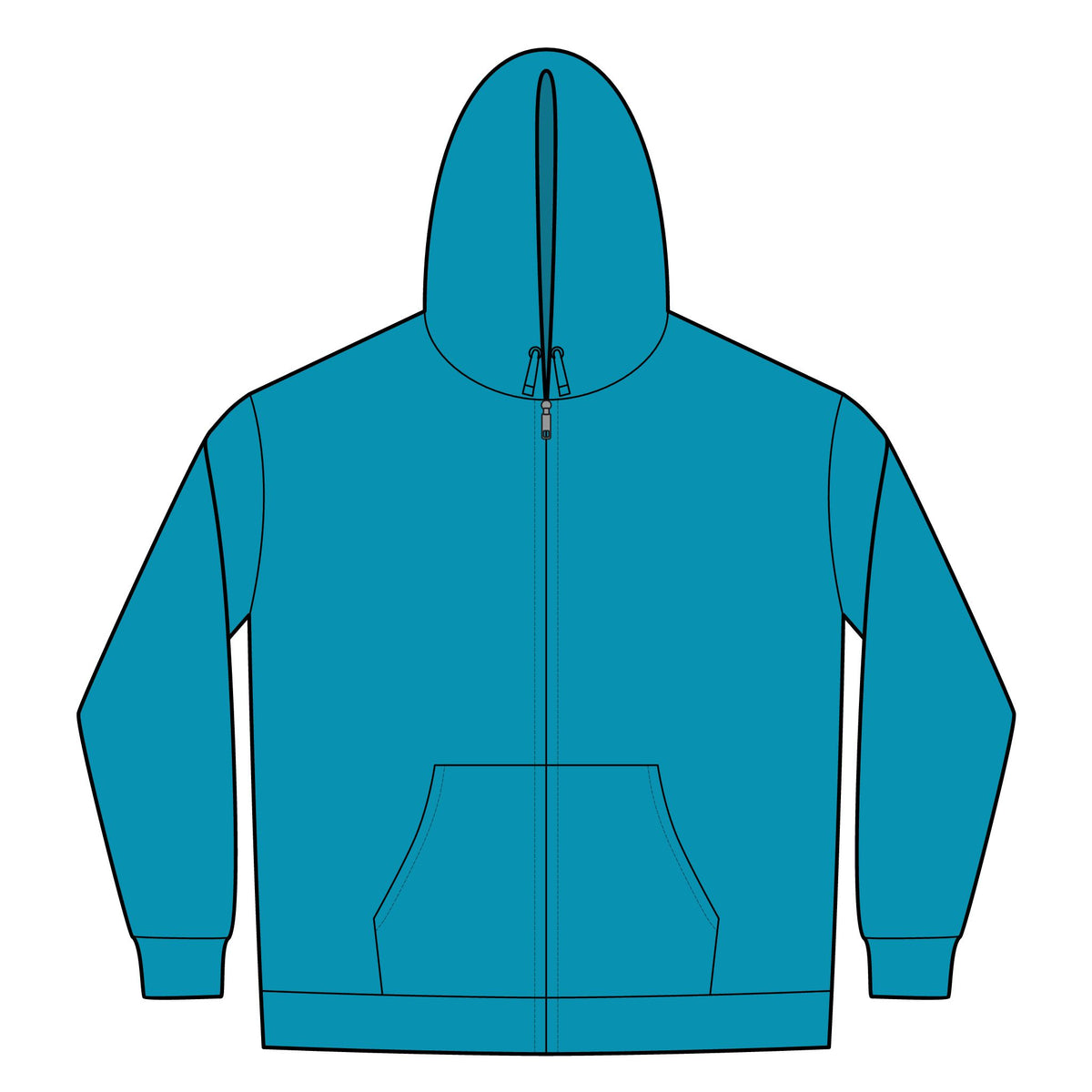 Softball Mom Womens FullZip Hoodie