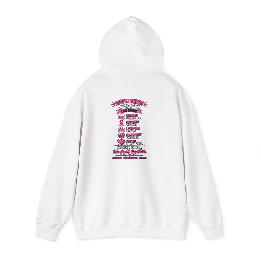 Breast Cancer Support 911 Dispatcher Hoodie