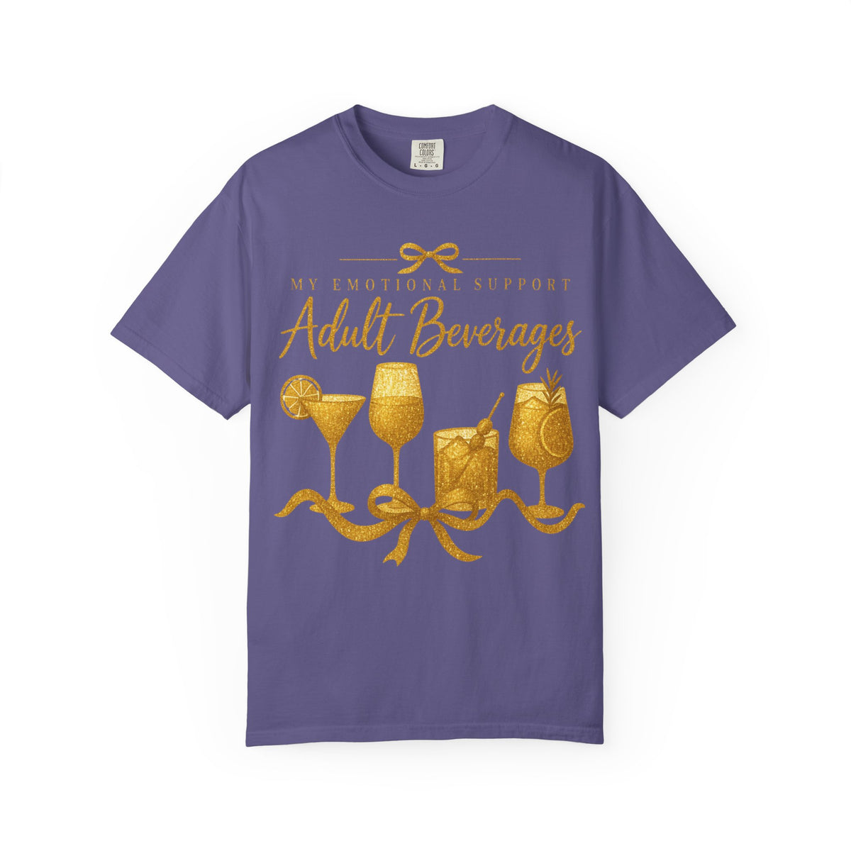 My Emotional Support Drinks Graphic Tee