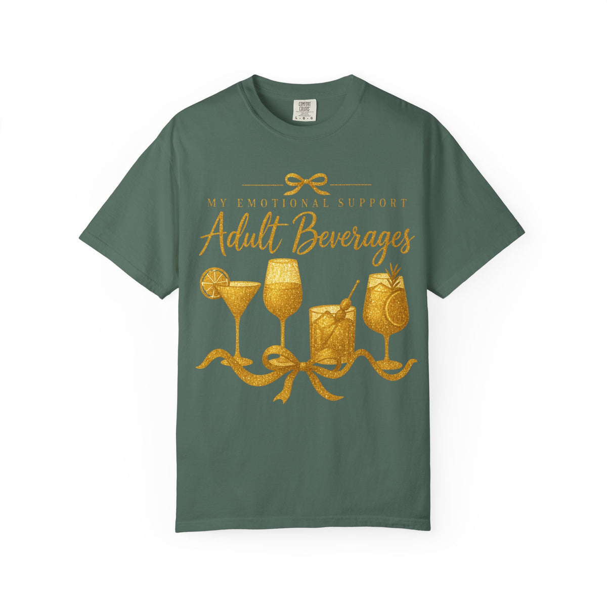 My Emotional Support Drinks Graphic Tee