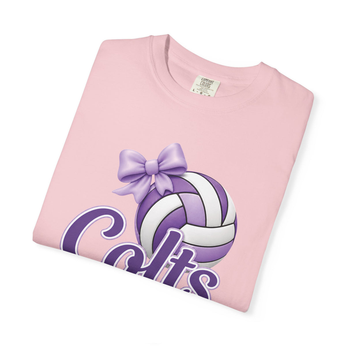 Colts Volleyball Purple Tee