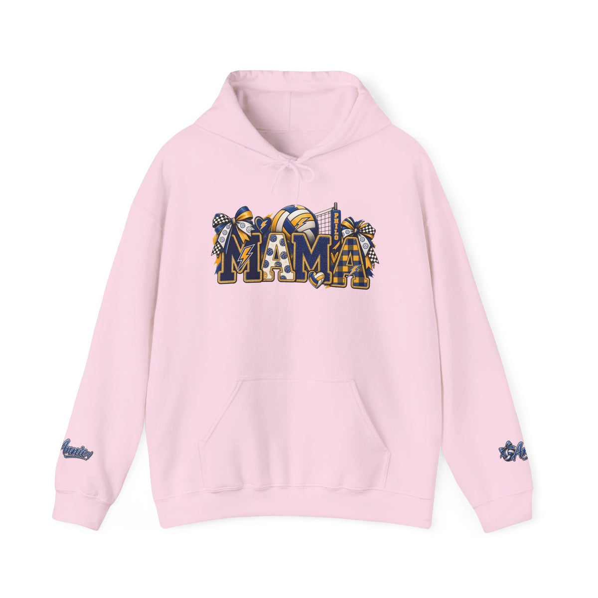 Mama Graphic Hoodie — Mama Pullover VOLLEYBALL