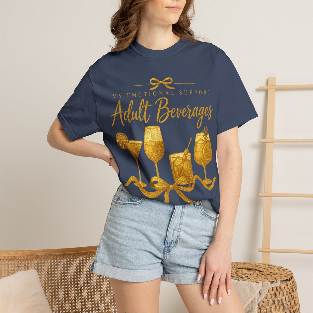 My Emotional Support Drinks Graphic Tee