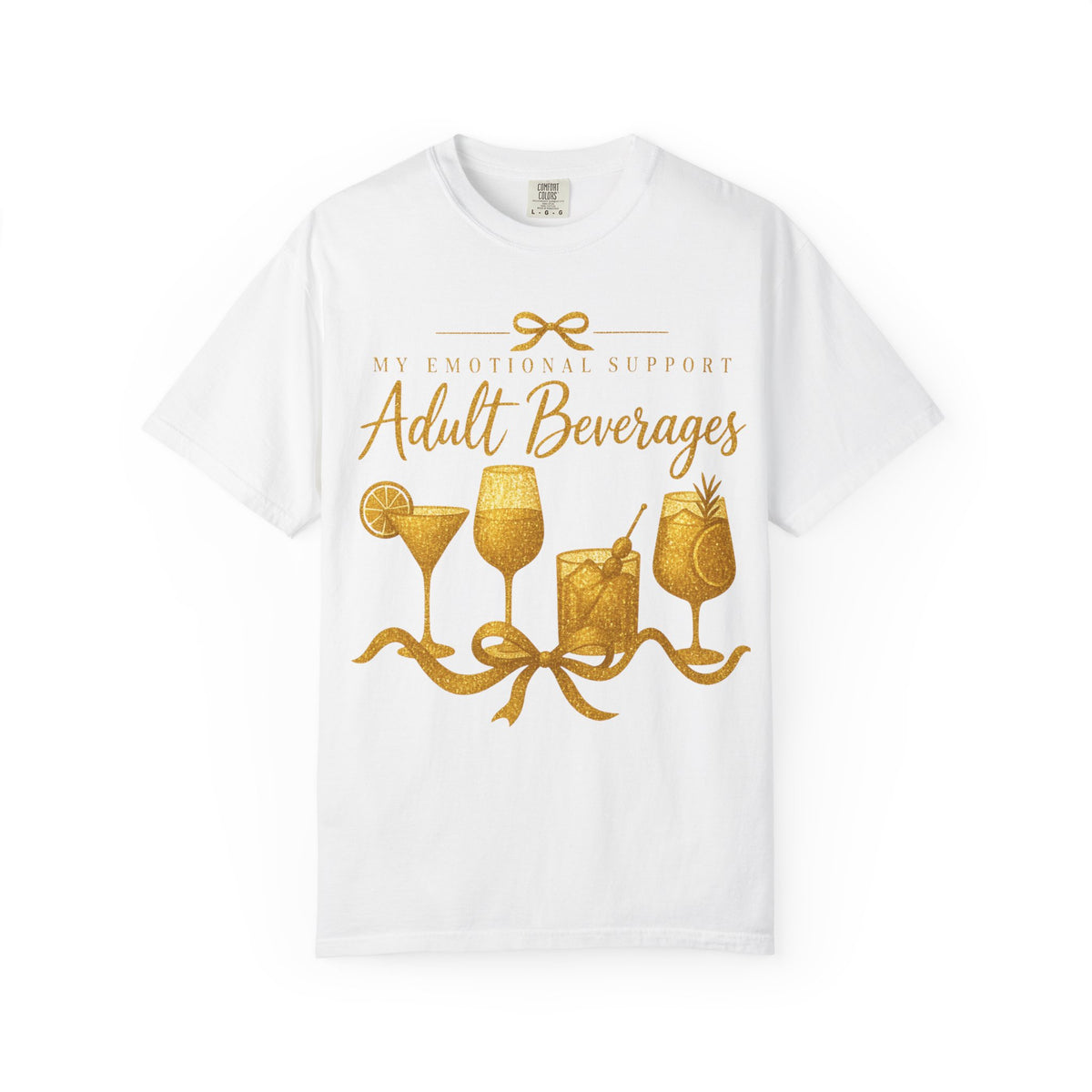 My Emotional Support Drinks Graphic Tee