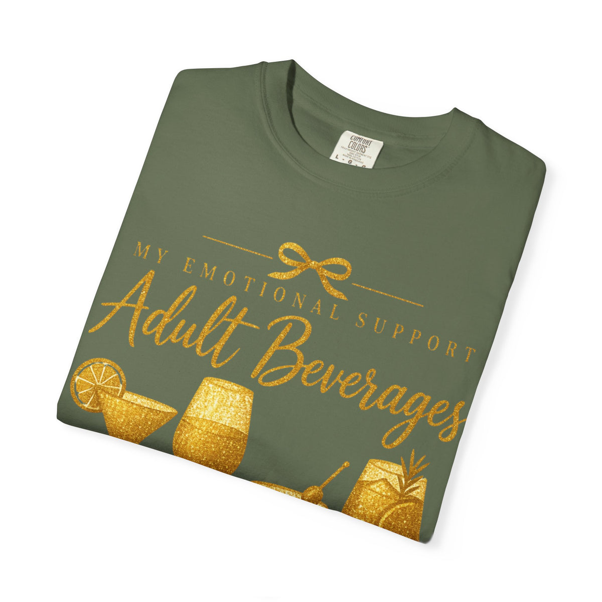 My Emotional Support Drinks Graphic Tee