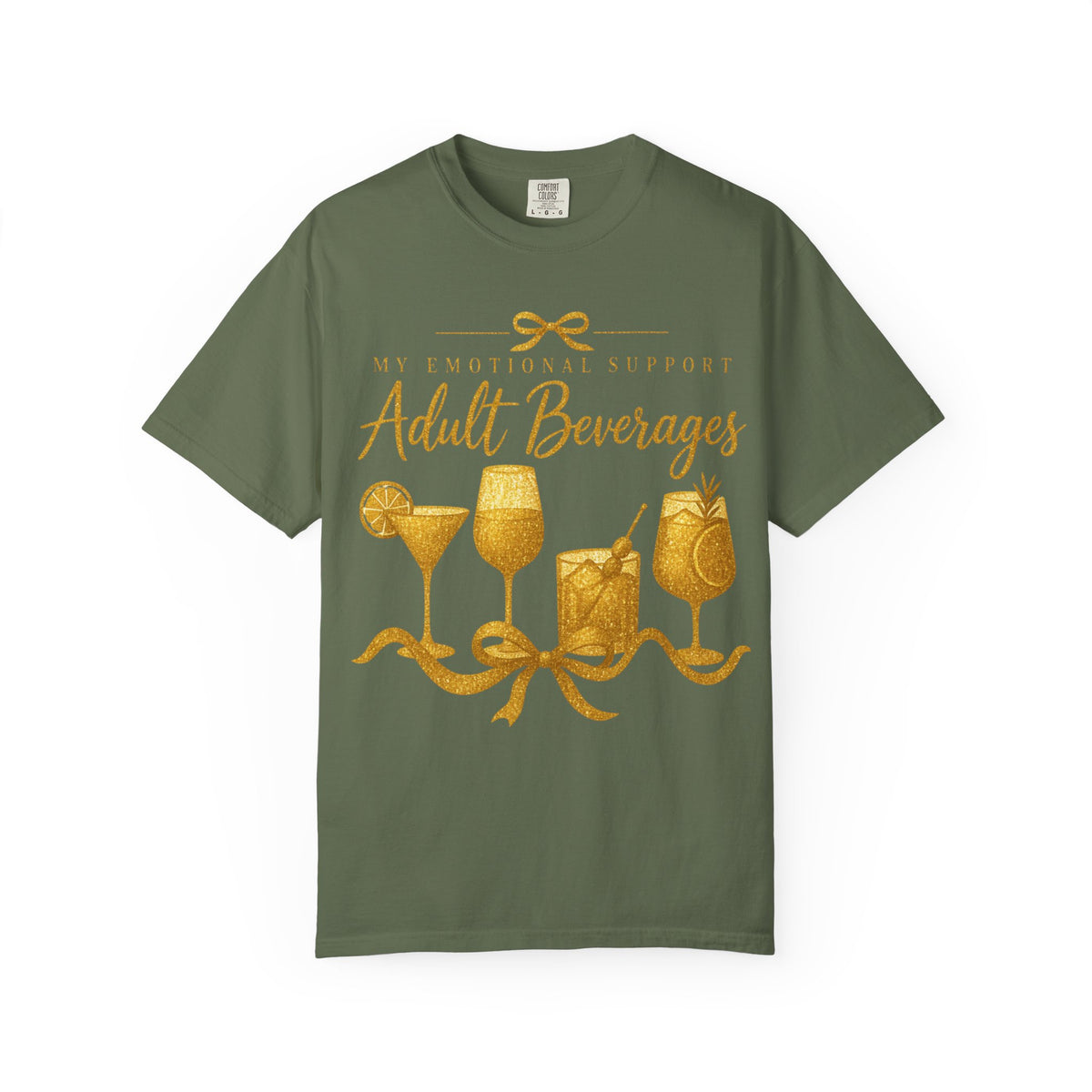 My Emotional Support Drinks Graphic Tee