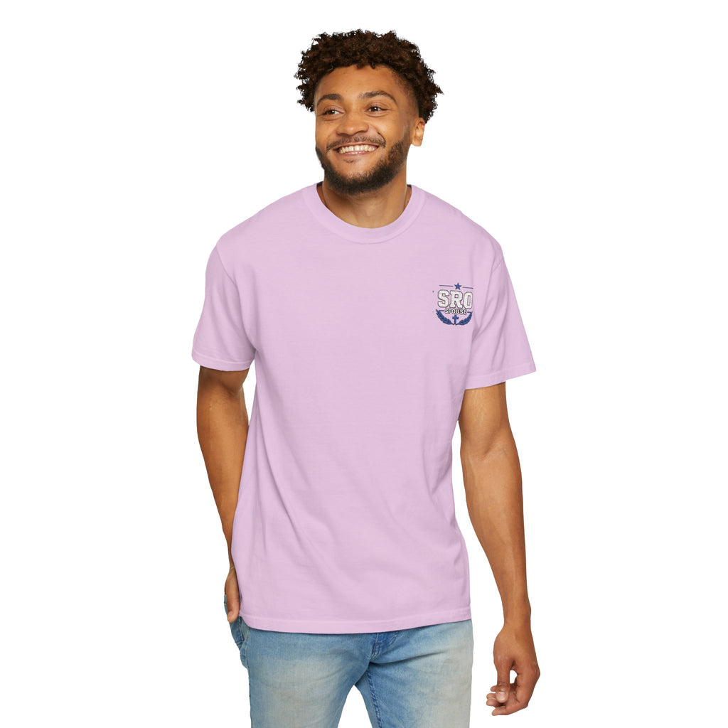 SPOUSE School Resource Officer Tribute T-Shirt — "Then I Heard His Voice Saying: Whom Shall I Send?"