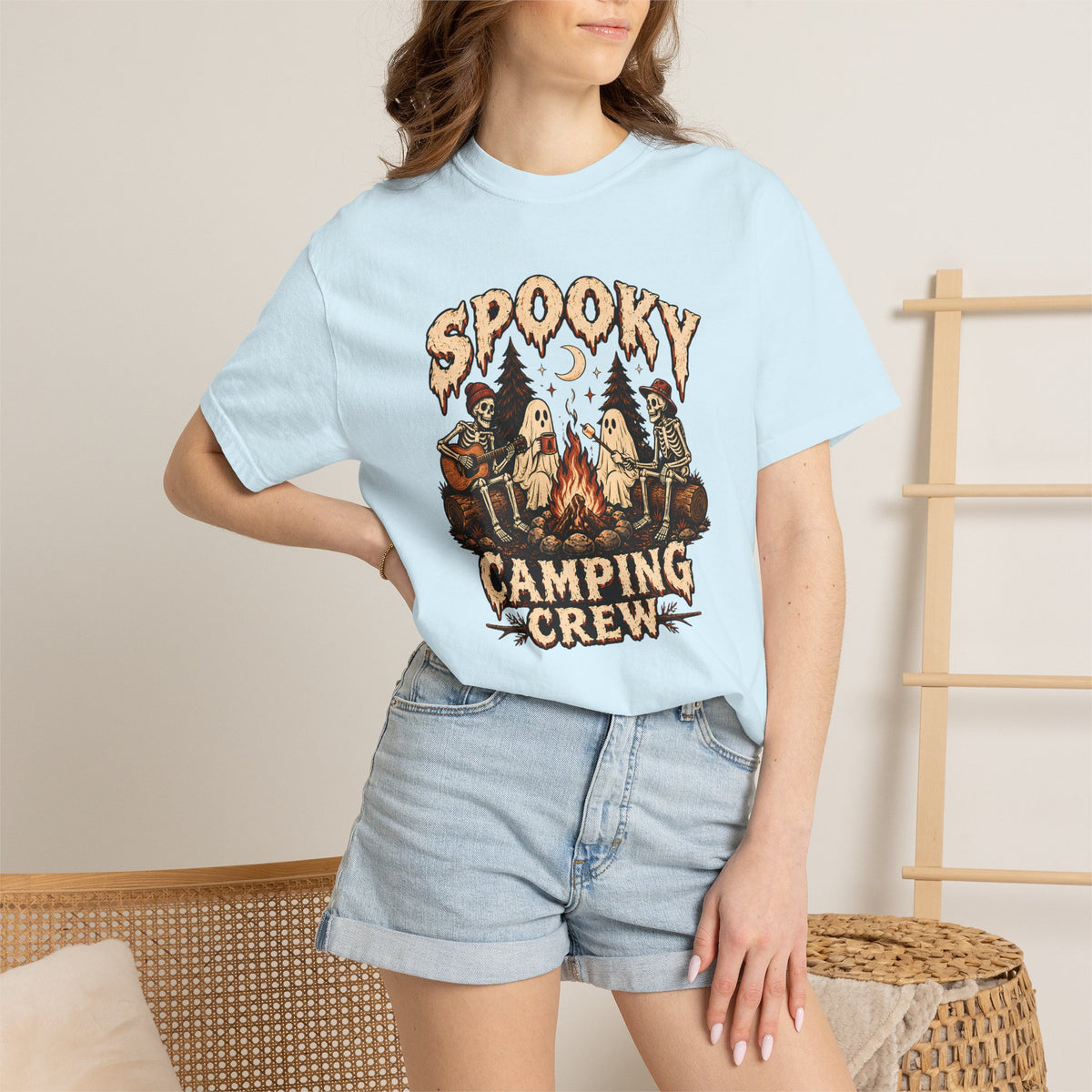 Spooky Camping Crew Tee