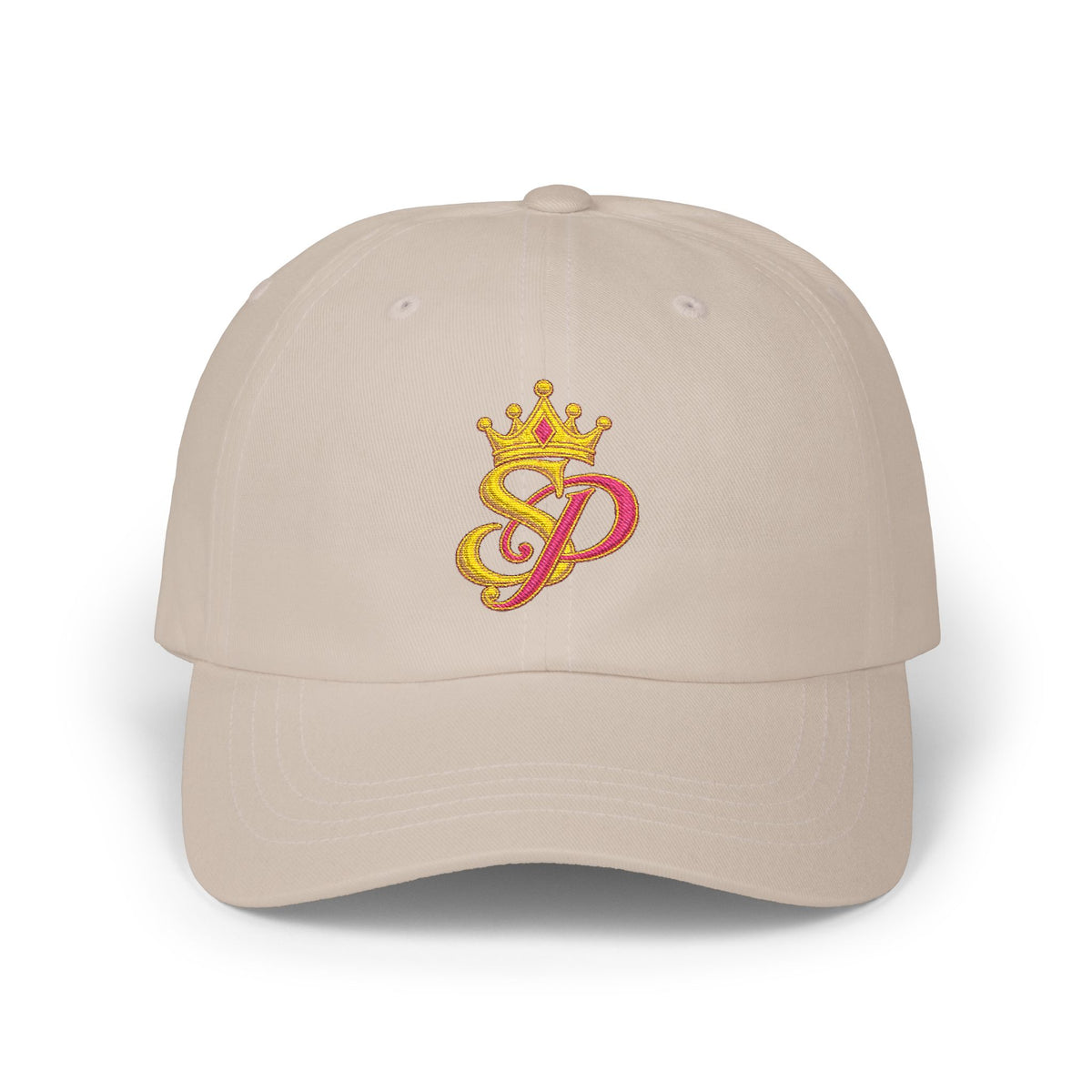 Crowned SP Embroidered Monogram Hat