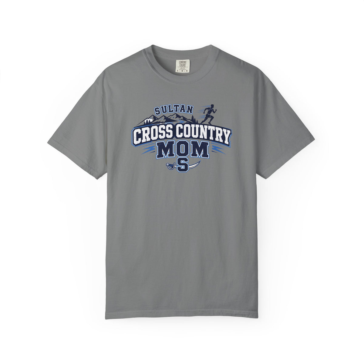 Cross Country Mom TShirt Sultan High School Running Team Tee