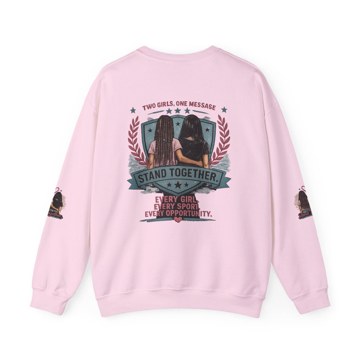 Stand Together™ Unisex Crewneck Sweatshirt | Every Girl. Every Sport. Every Opportunity.