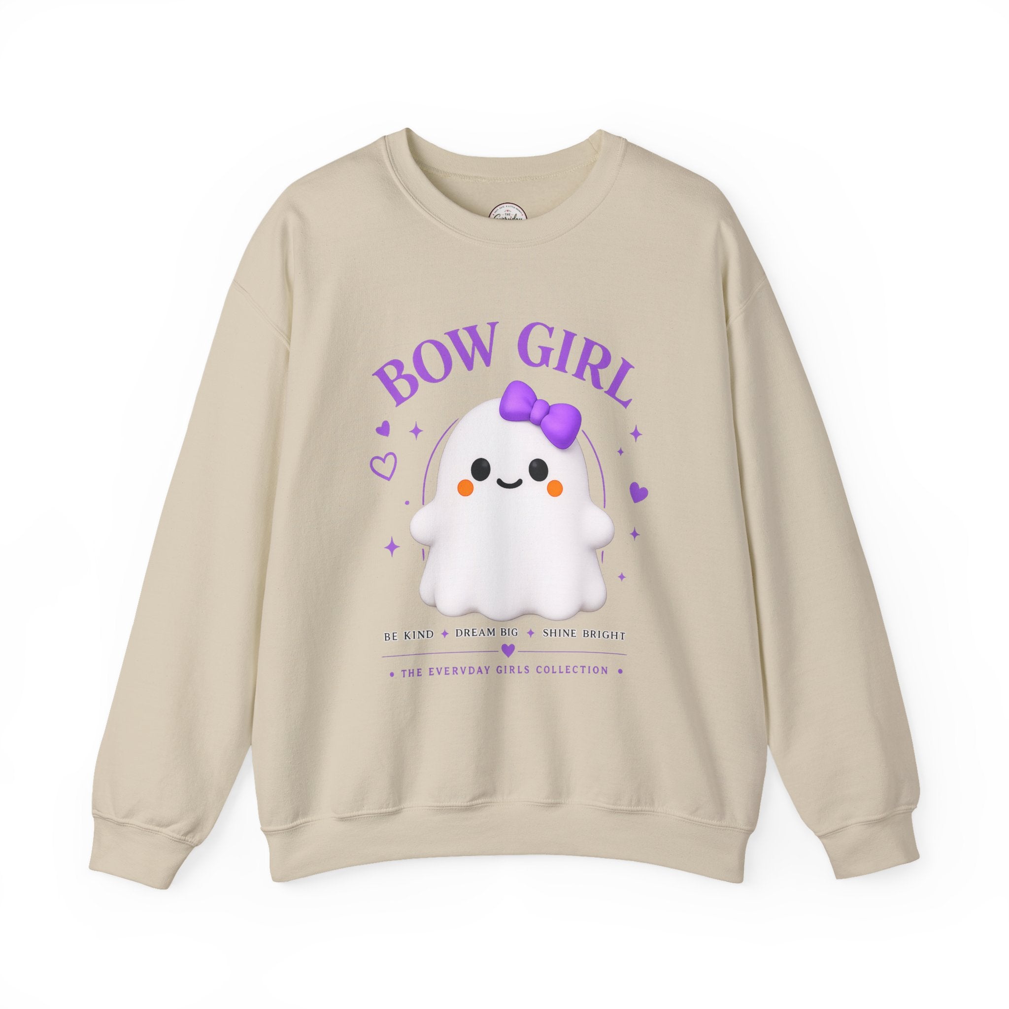 Bow Girl™ Ghost Crewneck Sweatshirt Pullover