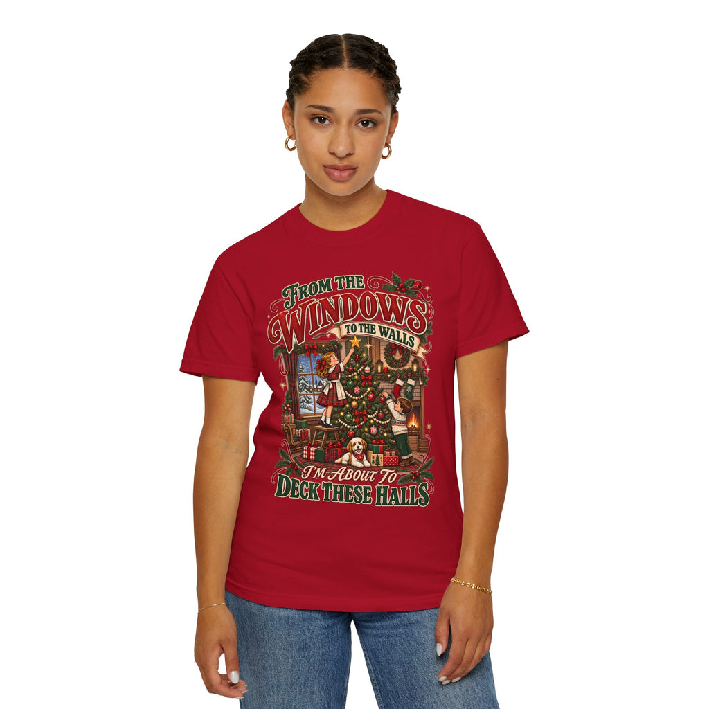 Christmas Deck These Halls Tee