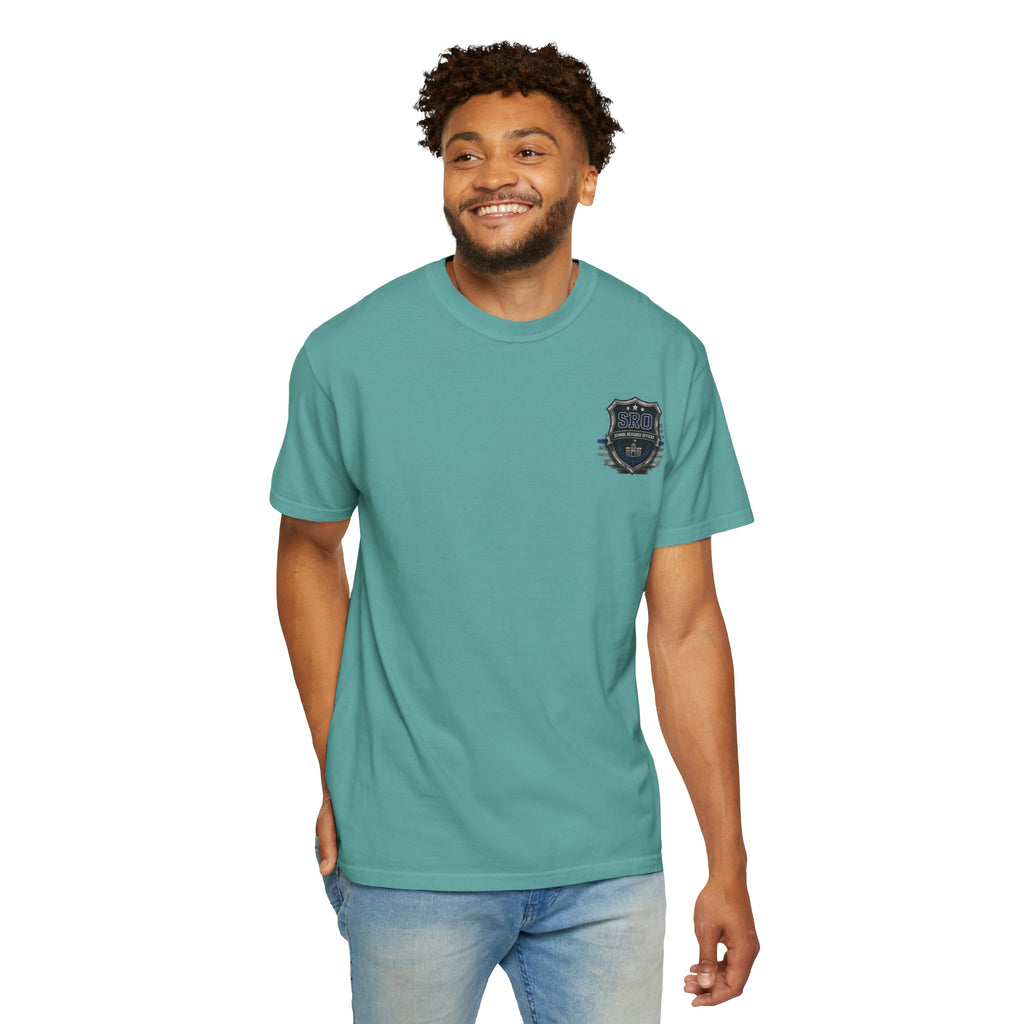 School Resource Officer Tribute T-Shirt — "SRO"