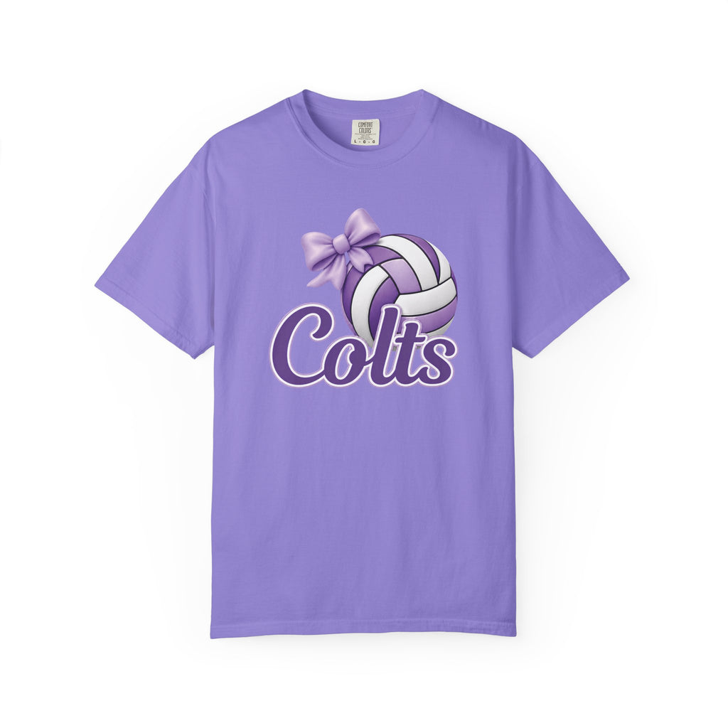 Colts Volleyball Purple Tee