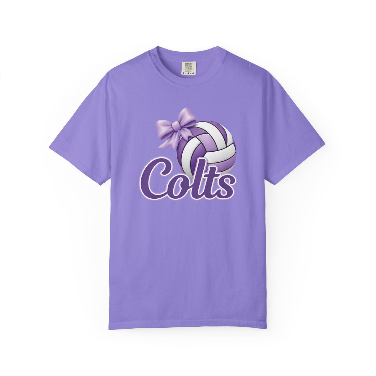 Colts Volleyball Purple Tee