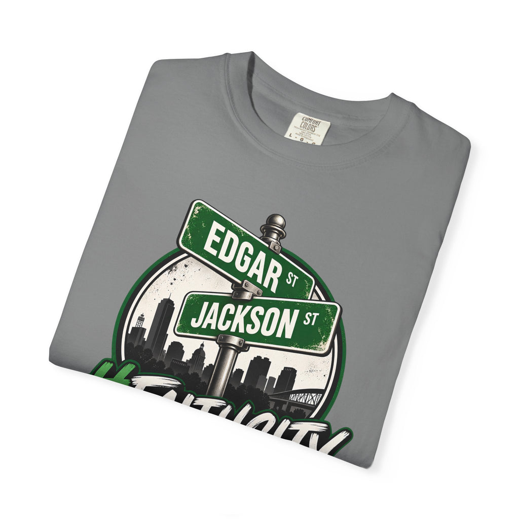 FaithCity Edgar Jackson Street Sign Skyline Tee