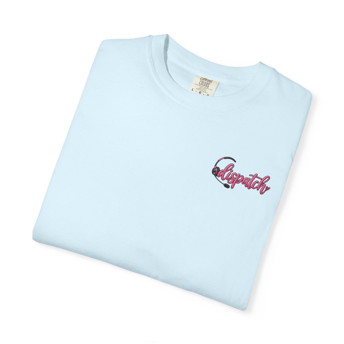 911 Dispatch Pink Ribbon T‑Shirt — Breast Cancer Awareness Dispatcher Tee