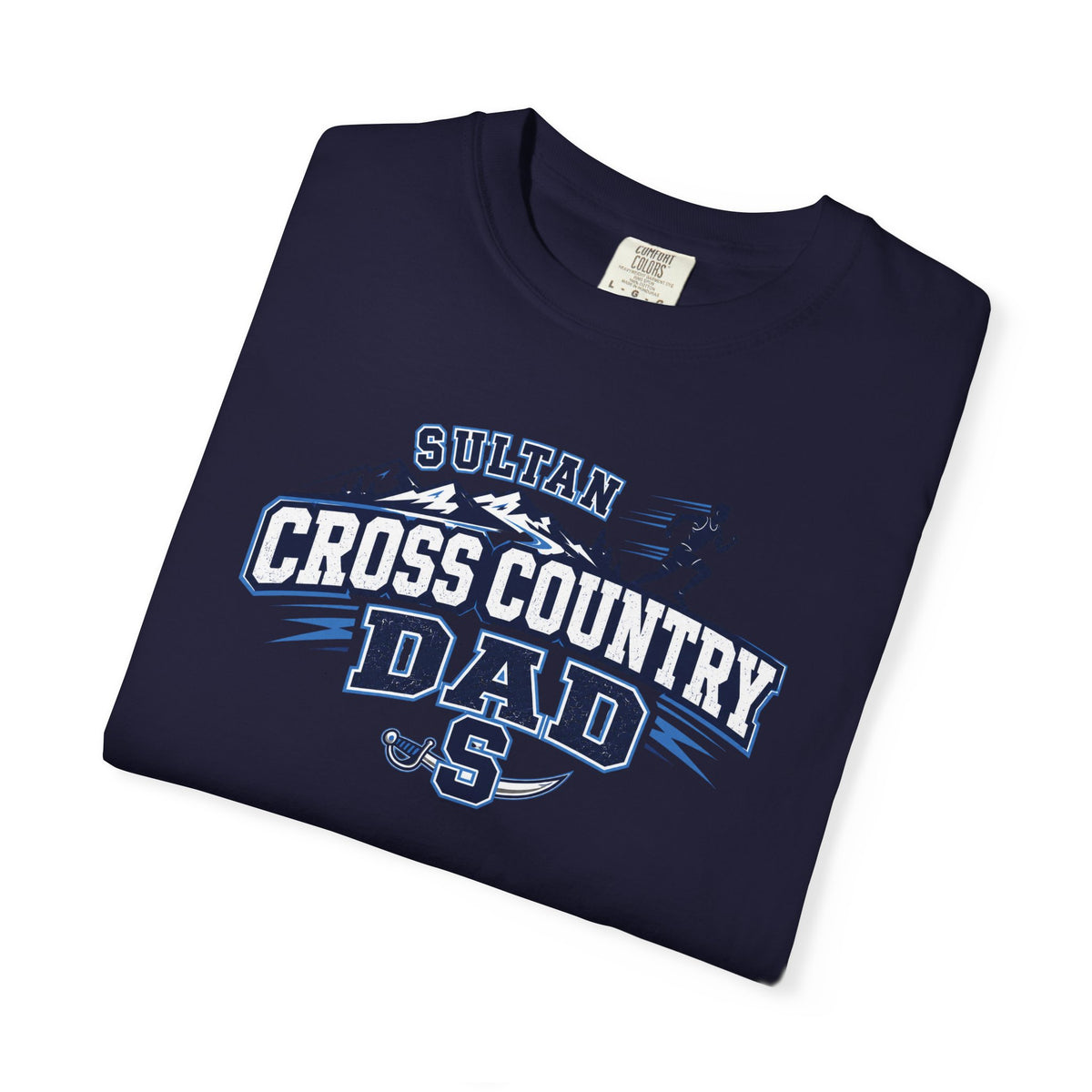 Cross Country Dad TShirt Sultan High School Running Team Tee