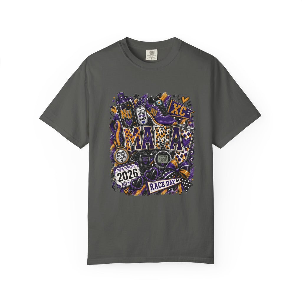 XC Mama Race Day TShirt 2026 Cross Country Mom Support Tee