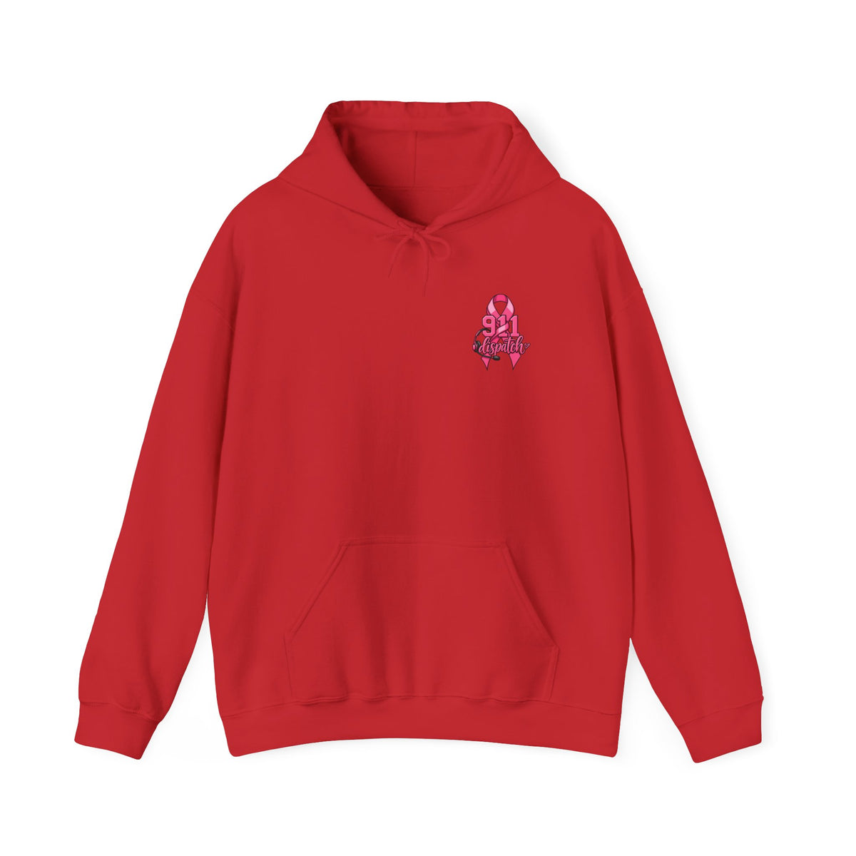 Breast Cancer Support 911 Dispatcher Hoodie