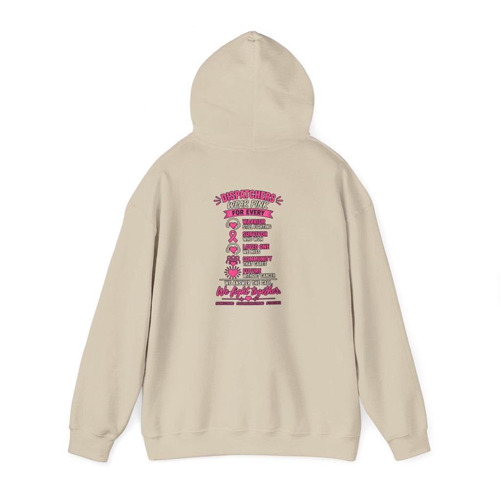 Breast Cancer Support 911 Dispatcher Hoodie