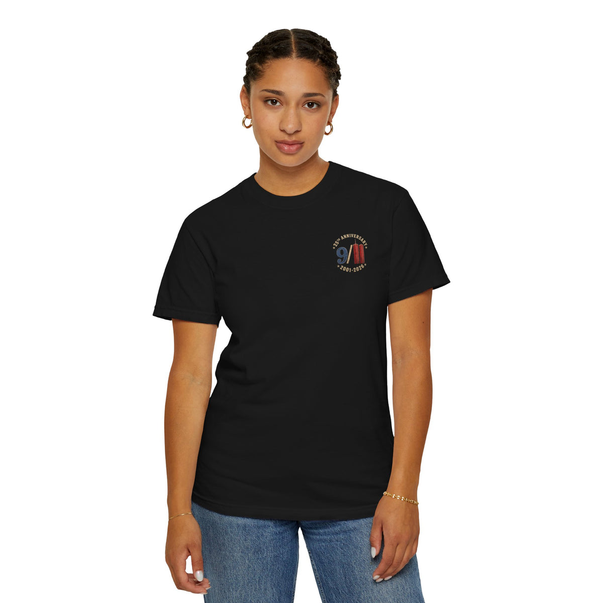 9 11 Memorial 25th Anniversary Tribute Tee 911 Dispatcher