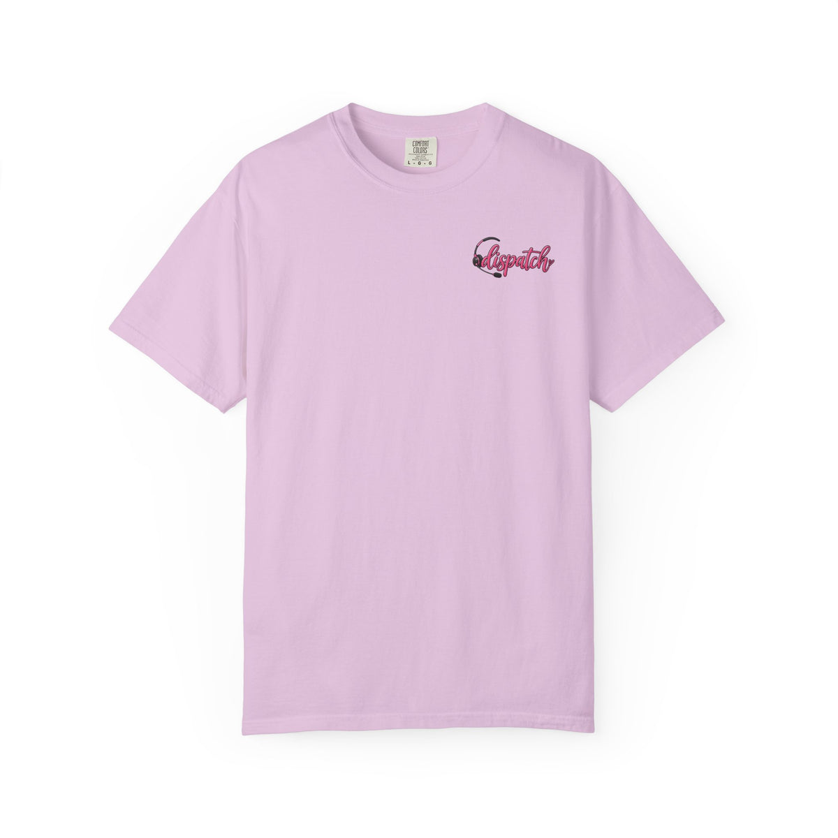 911 Dispatch Pink Ribbon T‑Shirt — Breast Cancer Awareness Dispatcher Tee