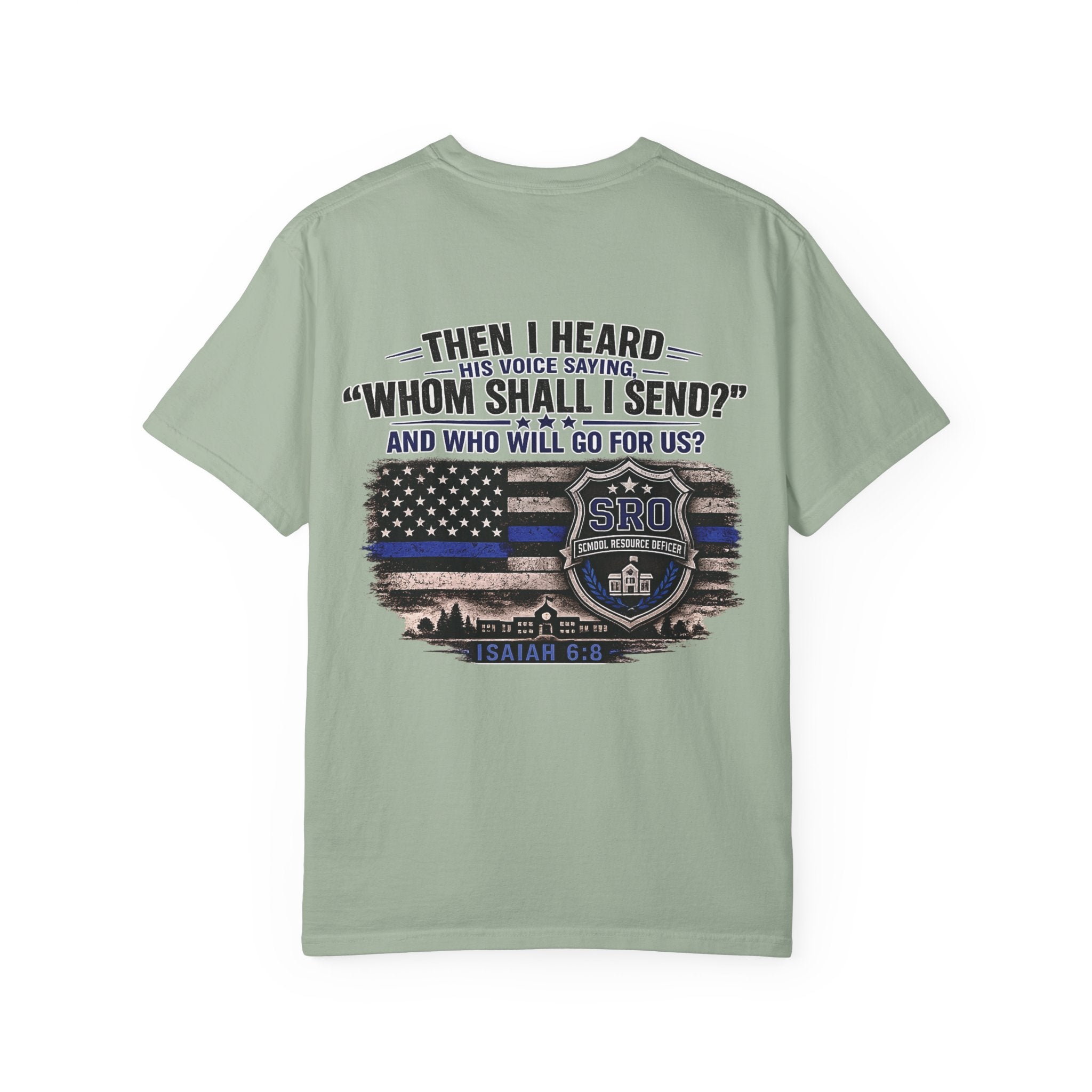School Resource Officer Tribute T-Shirt — "SRO"