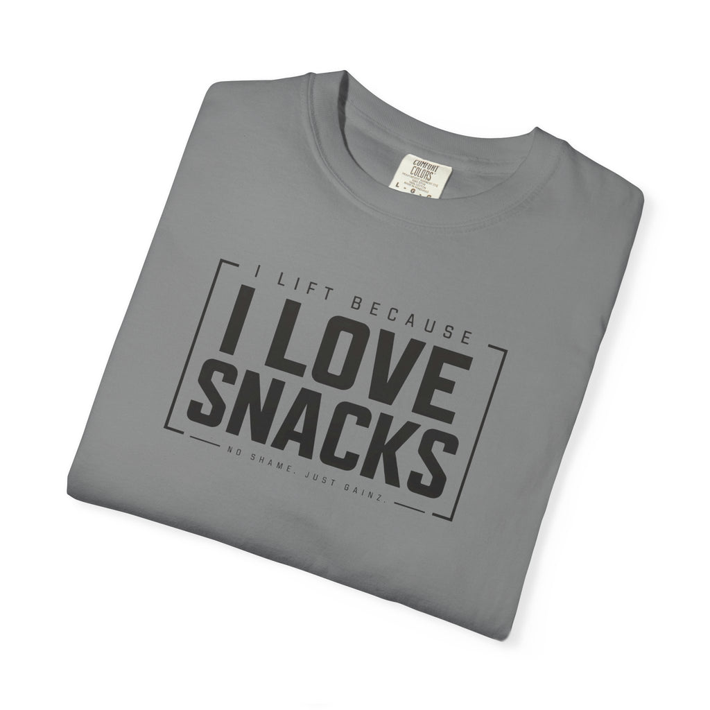 I Lift Because I Love Snacks TShirt