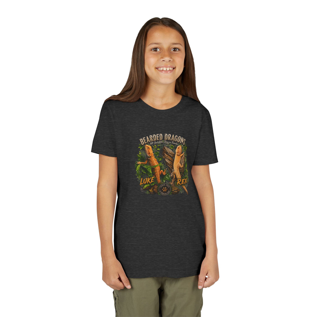 Youth Tee Island Bananas Luke Rex Dino Graphic