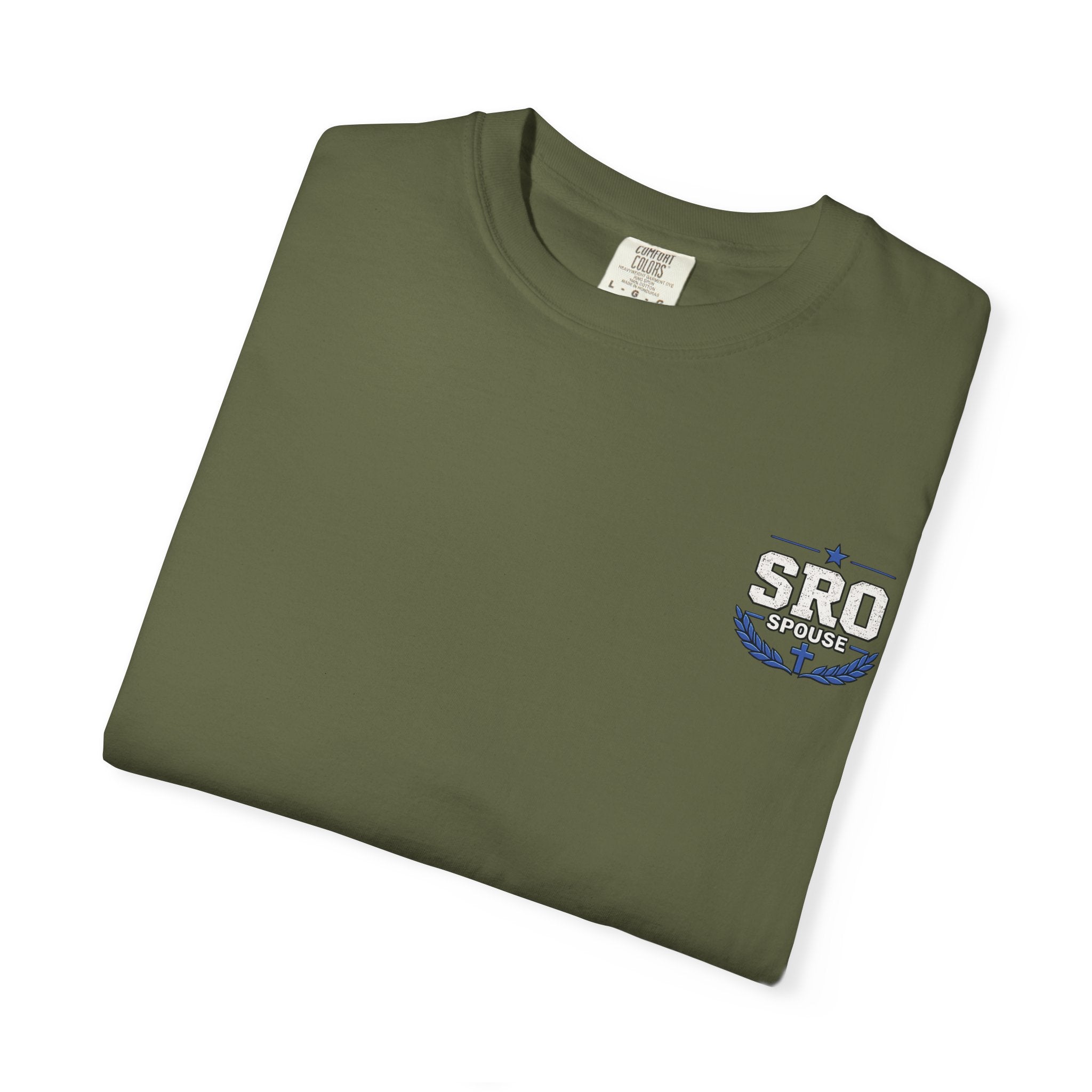 SPOUSE School Resource Officer Tribute T-Shirt — "Mentor etc"