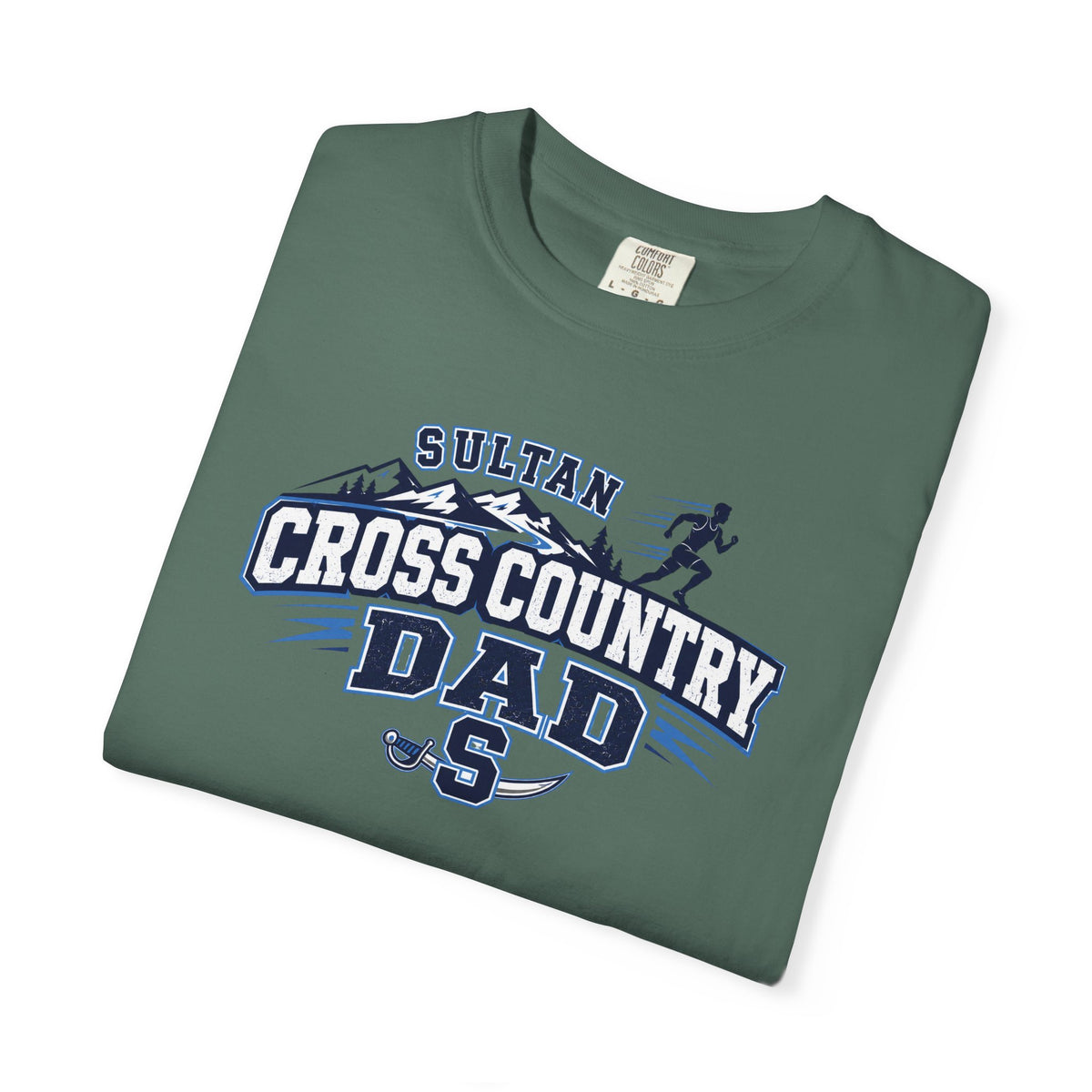 Cross Country Dad TShirt Sultan High School Running Team Tee