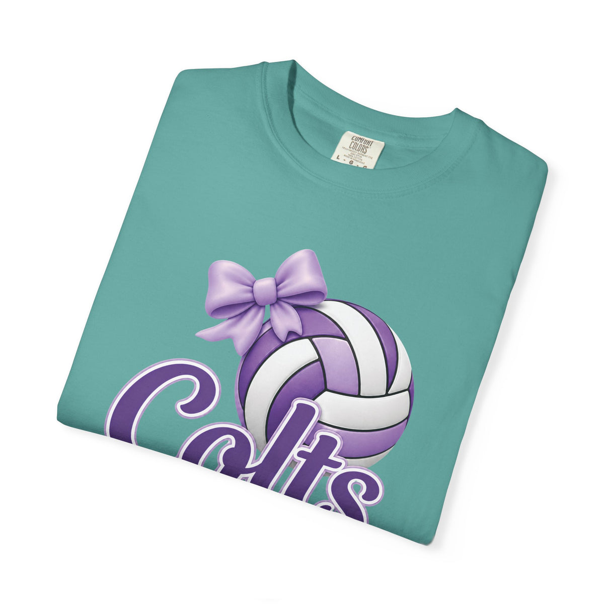 Colts Volleyball Purple Tee
