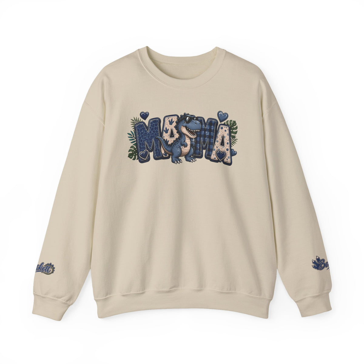MAMA Crewneck Sweatshirt (personalized) BOY DINO - BECKETT