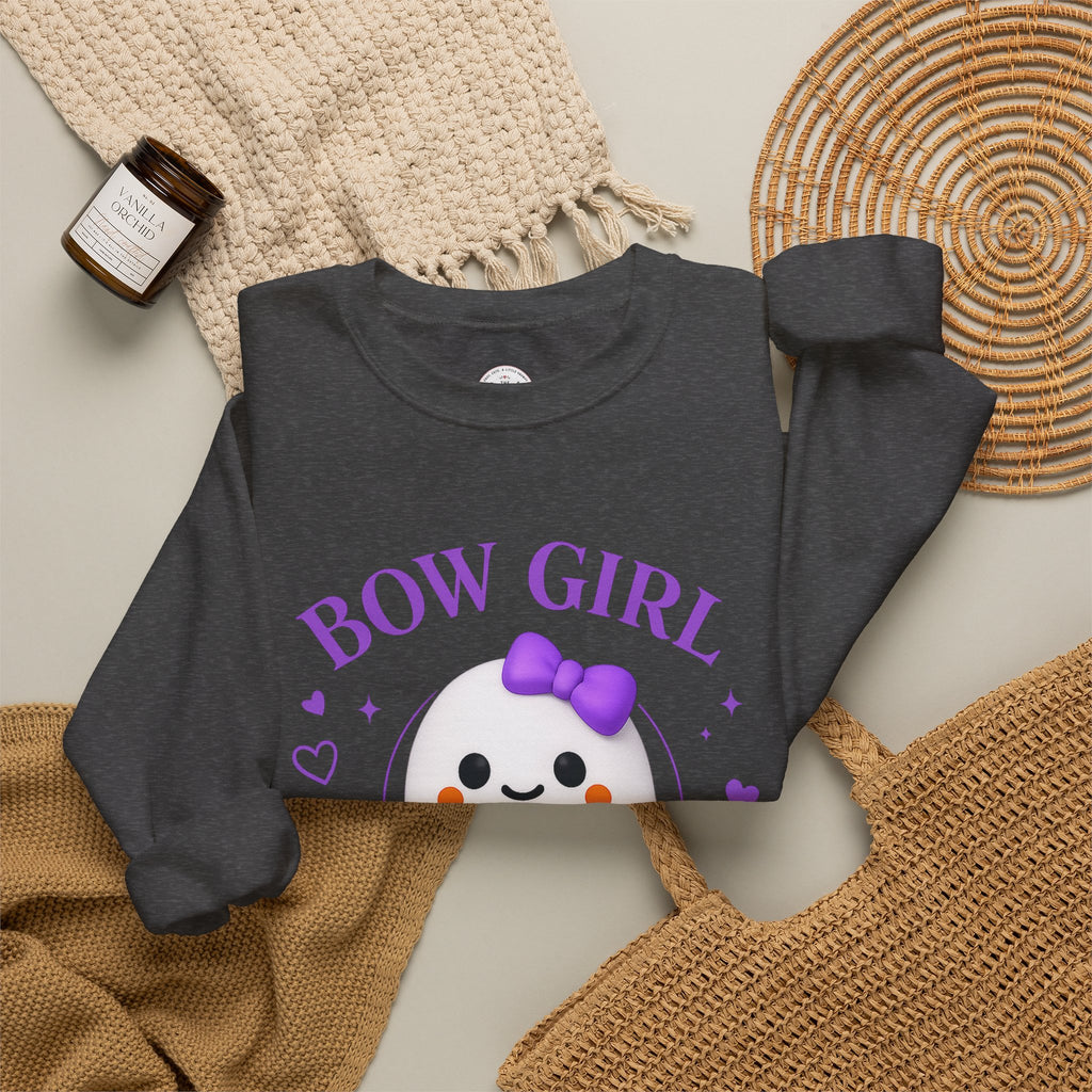Bow Girl™ Ghost Crewneck Sweatshirt Pullover