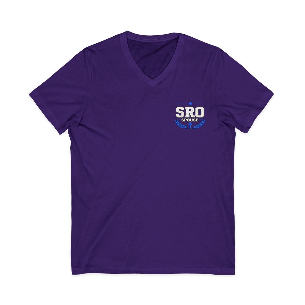 SPOUSE SRO V-Neck Tee — "Called to Protect"