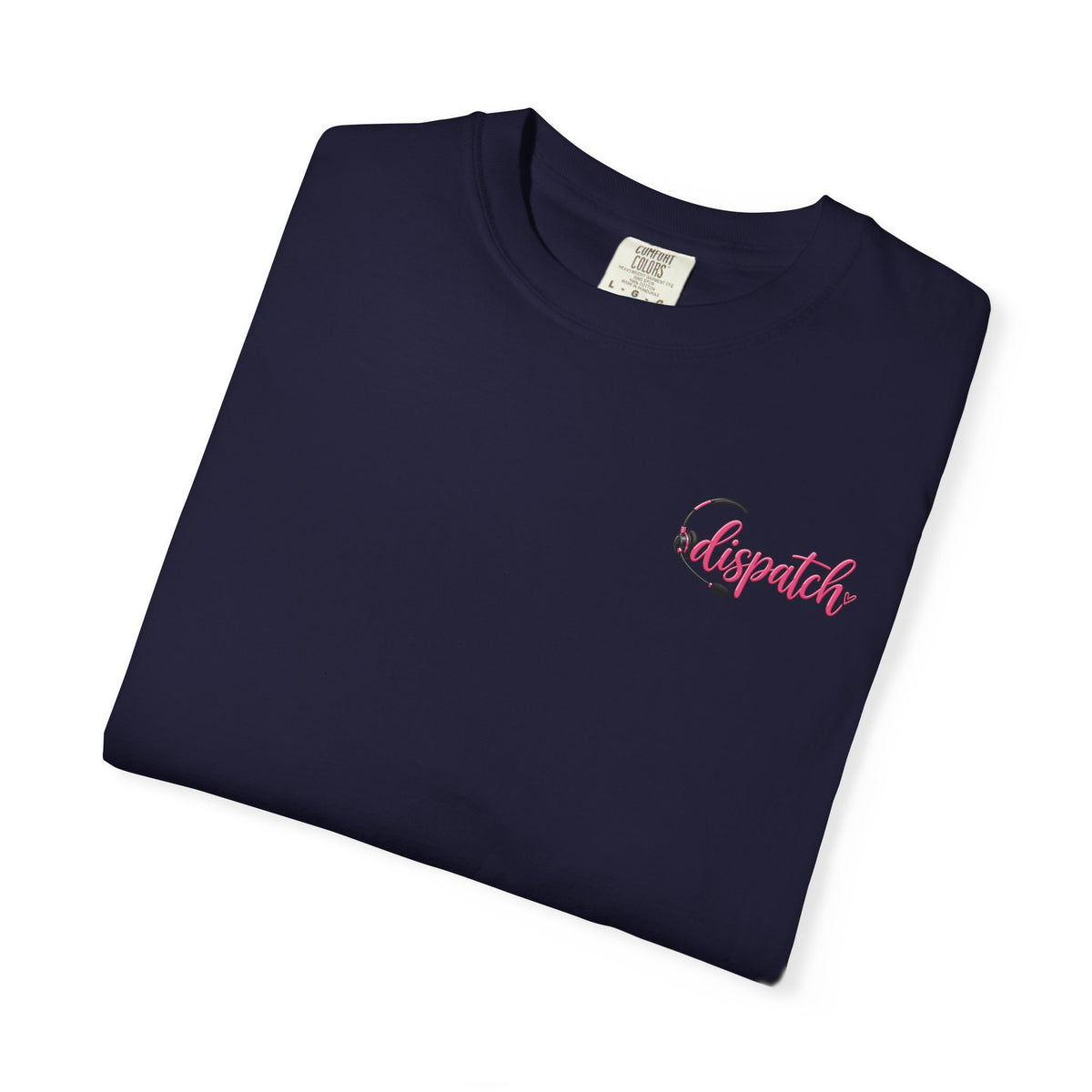 911 Dispatch Pink Ribbon T‑Shirt — Breast Cancer Awareness Dispatcher Tee