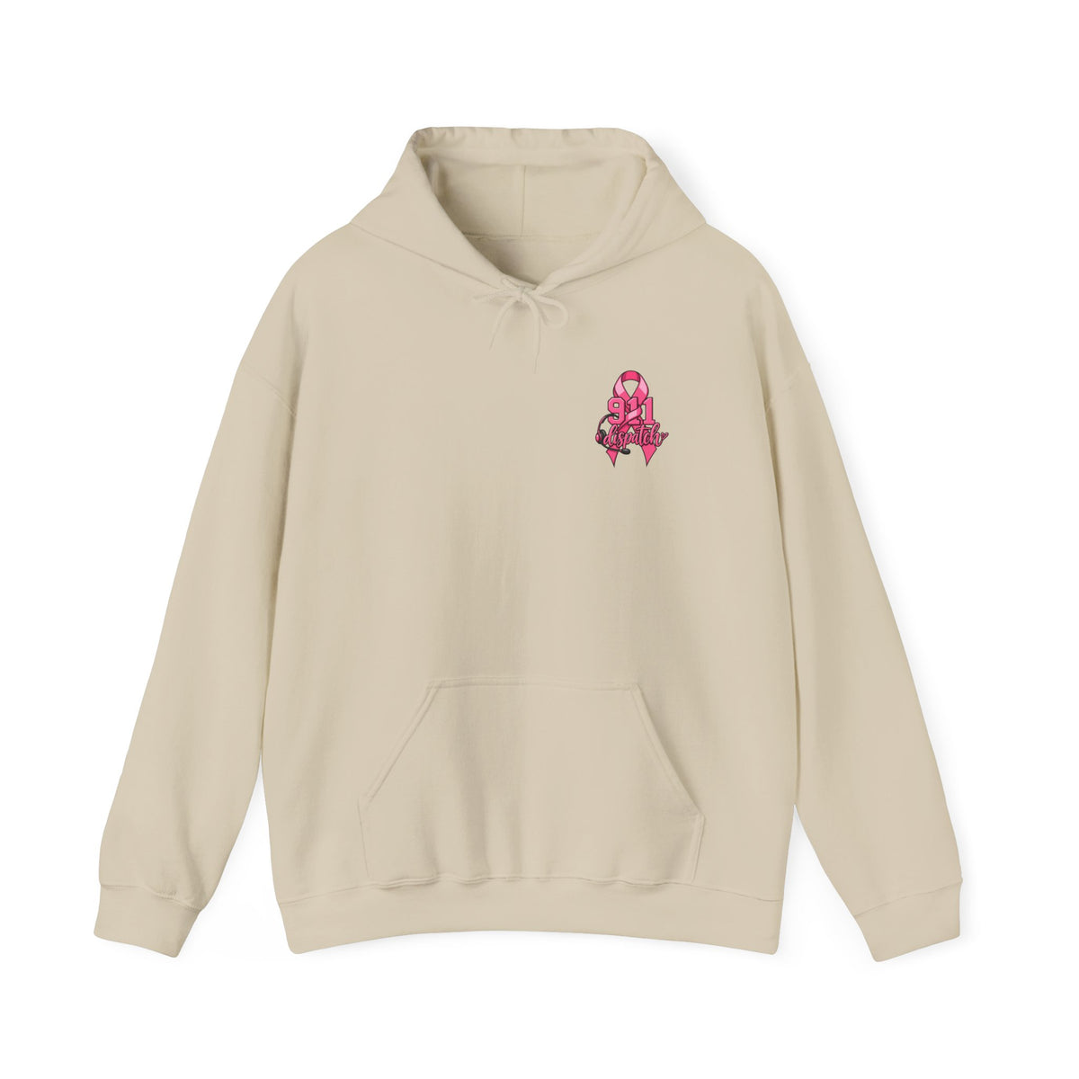 Breast Cancer Support 911 Dispatcher Hoodie