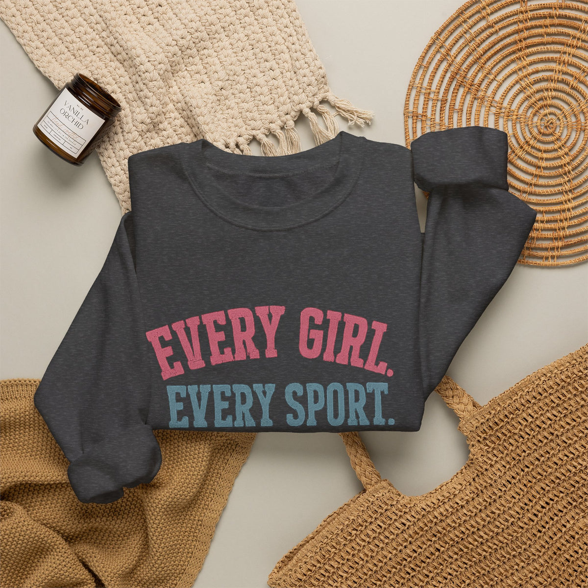 Stand Together™ Unisex Crewneck Sweatshirt | Every Girl. Every Sport. Every Opportunity.