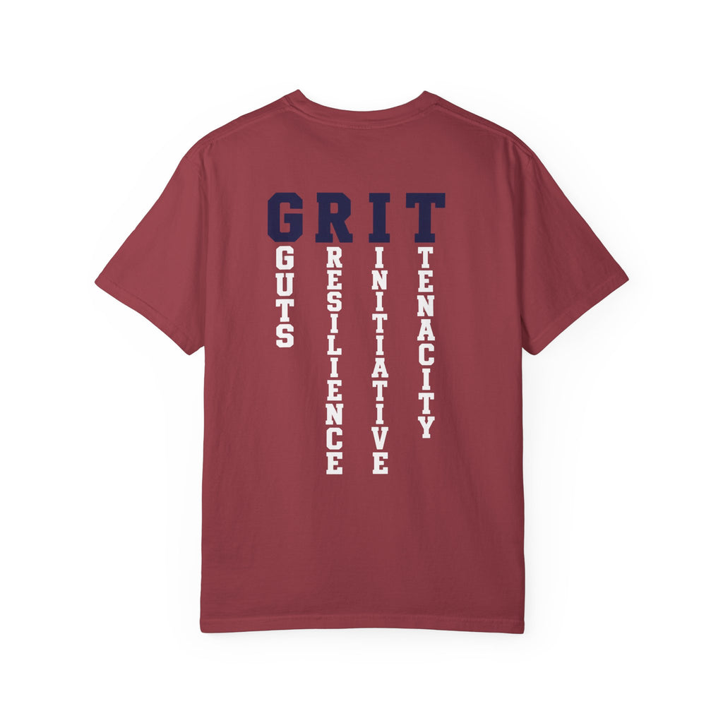 Patriots Got Grit TShirt Grit Acronym Back Graphic