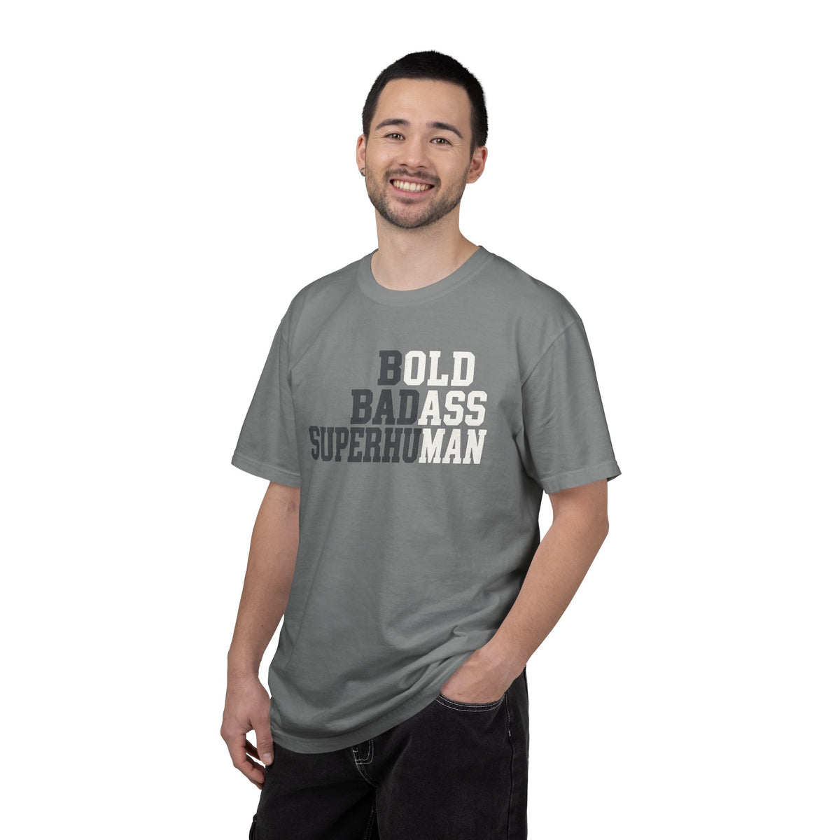 Old Badass Superhuman T-Shirt — Funny Retro Gift for Men, Dad & Birthday