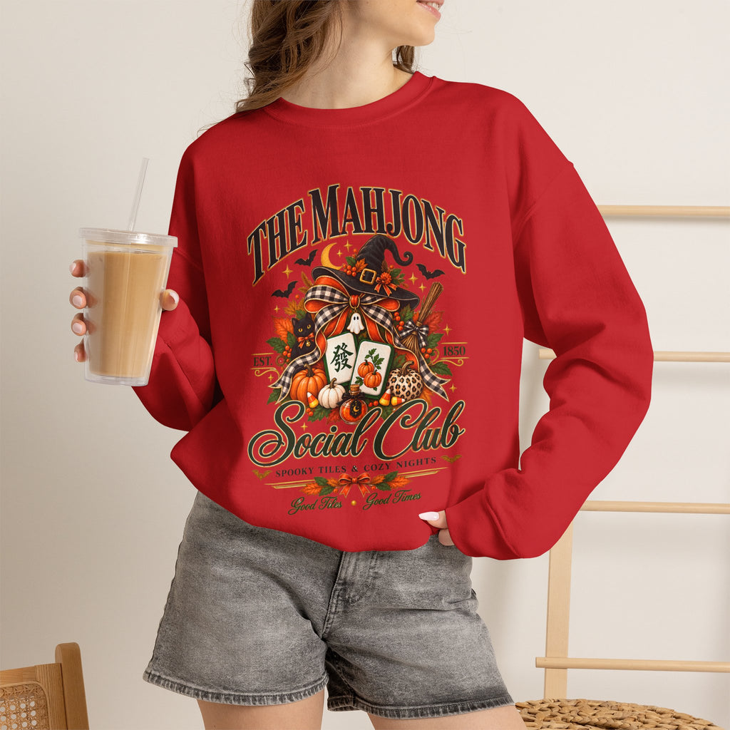 Mahjong Social Club Crewneck - FALL